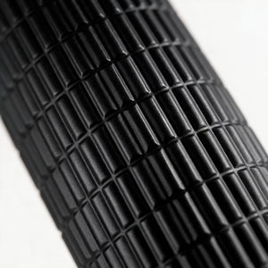 Robinet Lavabo Noir Mat Strié 16cm/31cm 'Tuile'