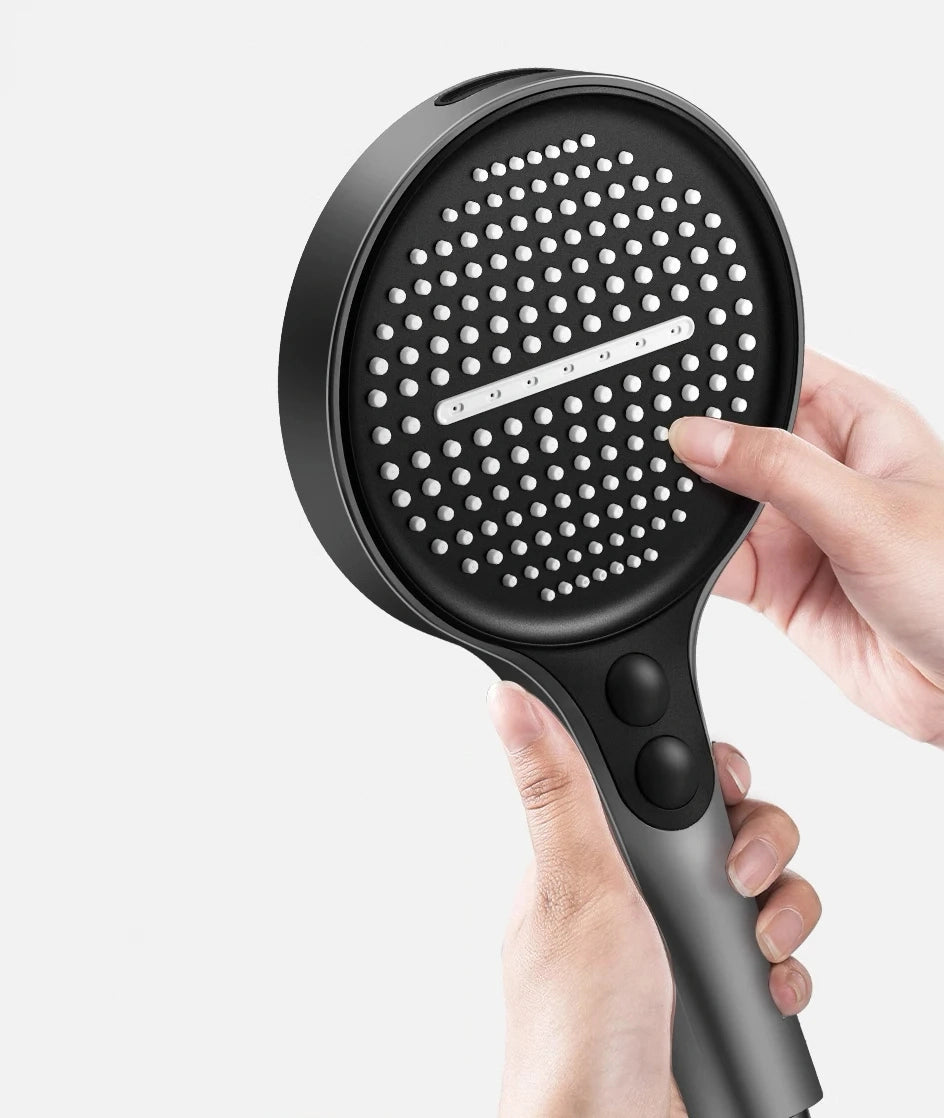 Colonne de douche, avec mitigeur mécanique, 3 voies, Or brossé ROBUSTI