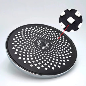 Colonne de douche carré avec mitigeur mécanique, 2 voies, chrome SERENYS