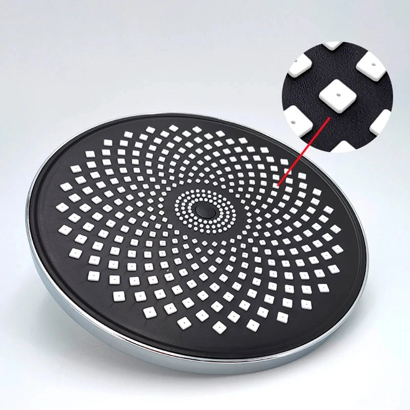 Colonne de douche carré avec mitigeur mécanique, 2 voies, chrome SERENYS