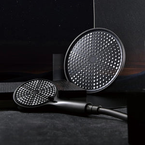 Colonne de douche ou bain douche, avec mitigeur mécanique, 3 voies, noir mat RIVIERAS