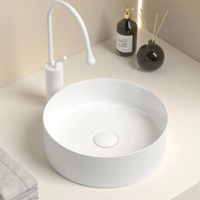 Vasque à poser salle de bain blanc - VIVONI